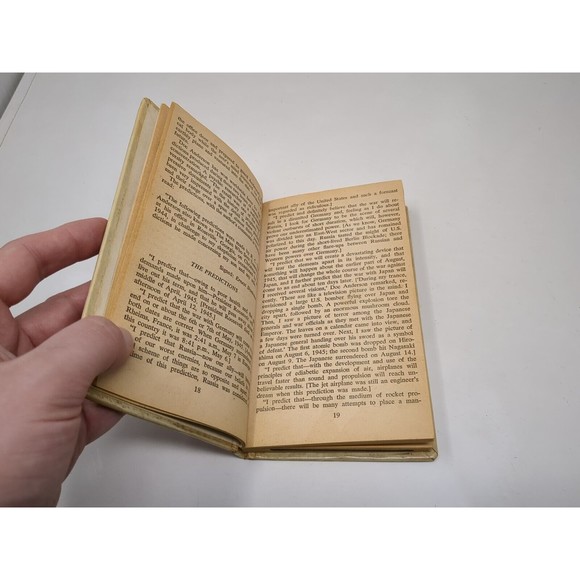 Doc Anderson The Man Who Sees Tomorrow Psychic Hardcover Book 1970 Library VTG - Picture 10 of 12